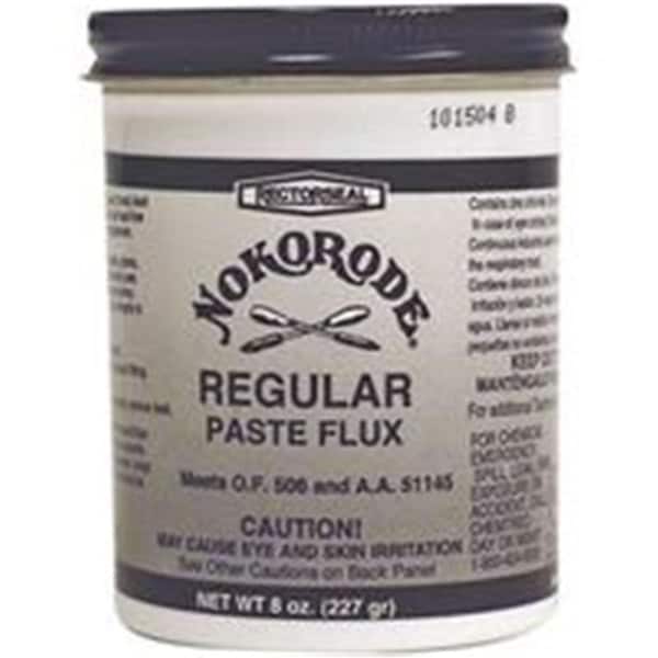 Rectorseal Nokorode Regular Paste Flux, 8 oz - Tan & Gold To Black RE388295 - main